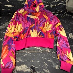Vibrant Floral Hoodie